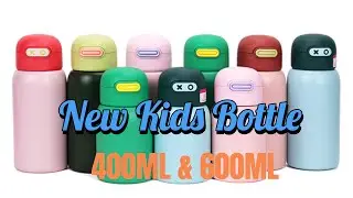 New Product Alert : kids water bottle 400&600ml insulated bottle #waterbottle #newproductalert