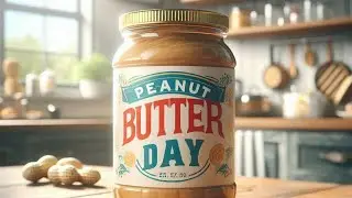 Peanut Butter Day. Is it January 24th or March 1st?