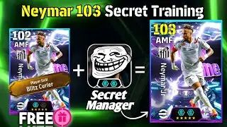 Free Blitz Curler Neymar 103 Secret Training efootball 2026✨|How To Train Neymar 103 efootball 2026