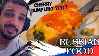 Russian Food ? |  Реакция на русскую еду | Reaction To Mark Wiens , MOSCOW, RUSSIA