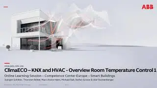 Online Learning Session about ClimaECO &ndash; KNX and HVAC - Overview Room Temperature Control