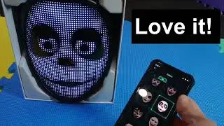 Face Transforming LED Mask with App