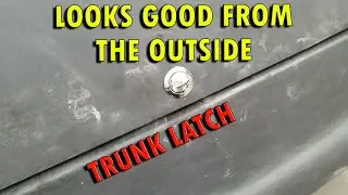 Factory Five 33 Hot Rod V2 - Trunk Latch Installed