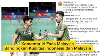 Malaysian Fans' Jealous Comments Comparing the Quality of Indonesia and Malaysia