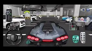 Jocuri cu masini Lamborghini de condus in parcarea subterana la Targul de Craciun Craiova