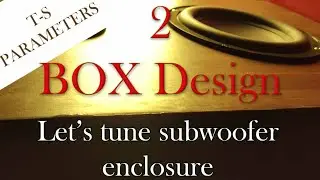 Speaker Enclosure Design Step 2 - Enclosure Tuning with Simulation Software winISD. Audio: Malayalam