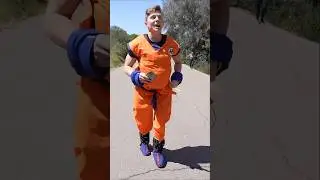 I Ran 1 Mile Wearing Gokus 250lbs Weighted Clothes