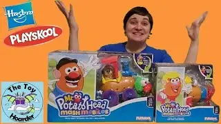 Mr. Potato Head Mash Mobiles Train & Plane Unboxing & Review