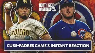 Cubs-Padres Game 3 Postgame Reaction