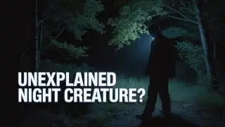 Night Vision Camera Reveals SHOCKING Footage of Mysterious Entity