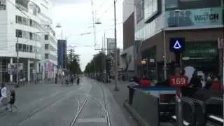 Trajectvideo HTM-tramlijn 1: Scheveningen Noorderstrand - Delft Tanthof