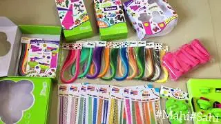 Unboxing quill on automated quilling kit| Review of quilling kit from Amazon| Best quilling kit