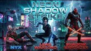NEON SHADOW STRIKE | Cinematic Cyberpunk Action Reel | Higgsfield AI