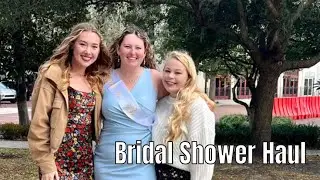HAUL ☆ Bridal Shower Edition