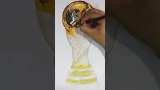 #fifaworldcup2022 #trophy #shorts #shorts #drawing