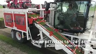 Trebro TSS Turf Harvester