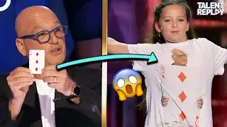 Kid Magician Issy Simpson Shocks the Judges with Her Mind-Blowing Trick | America's Got Talent