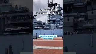 Battleship New Jersey is a museum ship located in Camden New Jersey. Serving four #navalhistory #nav