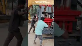 Automatic 2400 pcs per Hour  fly Ash Bricks Making shree krishna Eng works Ahmedabad
