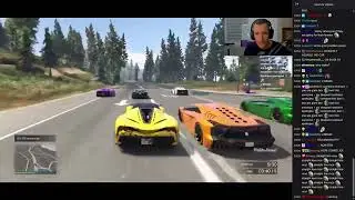 Kurt0411 misses a checkpoint when he is 1st on GTA races