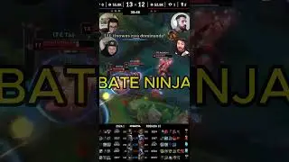 BATE NINJA #cblol #yetz #brttlol #axt #esports #leagueoflegends #loud #intz #itz #ninja #jukes #kiwi