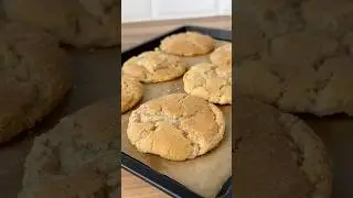 Nothing better than...Warm Baked Cinnamon Cookies😍🍂#cinnamoncookie #cinnamoncookies