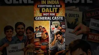सब कुछ Dalit के लिए, General Caste के लिए कुछ नहीं? #obcreservation #dalit #ugc #reservation