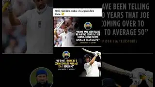 Steve Harmison makes a bold prediction there 🥶