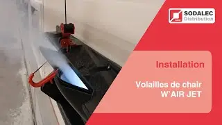 Installation - Trappe W'AIR JET, rénovation de 4 bâtiments.