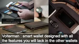 volterman: smart wallet for men & women as best travel leather wallet, credit card holders wallet
