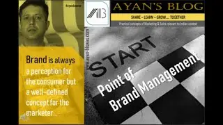 Starting point of Brand Management
