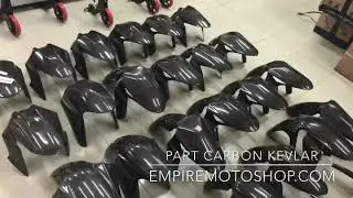 Baru Masuk! Premium Carbon Kevlar Spakbor Depan Belakang CBR250RR Ninja 250 Fi R25 Ninja 2018