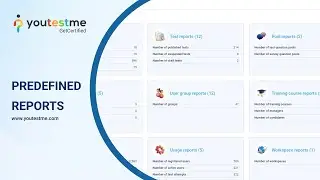 YouTestMe GetCertified 11.3 - Predefined Reports