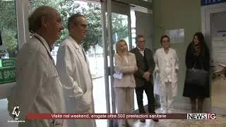 Visite nel weekend, erogate oltre 500 prestazioni sanitarie