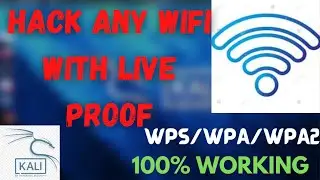 HACK ANY WIFI  WPS/WPA/WPA2 WITH LIVE PROFF 100% WORKING ||ETHICAL HACKING TUTORIAL || LIFE4CODING