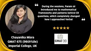GMAT 200-point score improvement: How Chayanika Misra Cracked GMAT Verbal to score a 675 (96th %ile)