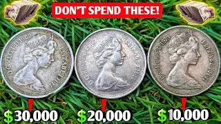 Top 5 UK Queen Elizabeth II 5p New Pence Coins Worth BIG Money!| Could You Have a Fortune?