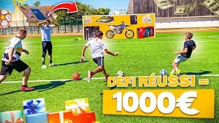 CELUI QUI REUSSIT GAGNE 1000€ DE CADEAUX POUR L'ÉCOLE 😍💶 ( C'est incroyable)
