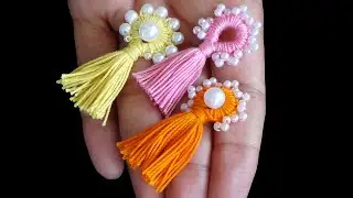 Hand Embroidery: DIY Decorative Tassels/Buttons