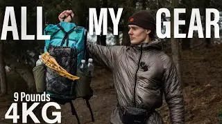 Hiking for 2 Months with only this (All my gear for the Length of Arizona)