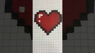 How to Draw heart from the game 