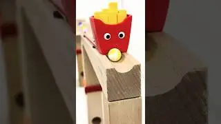 Marble Run Race HABA Slope Colourful Xylophone & Blue Water Bowl #marblerun #asmr #haba #satisfying