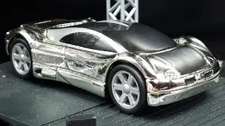 1/58 Audi Avus Quattro concept by Hot Wheels w/3D printed wheels swap