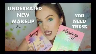TESTING NEW MAKEUP - VIOLET VOSS FLAMINGO & GLAMINGO