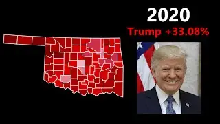 Oklahoma Election Results | Time Lapse! (1908-2020)