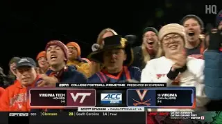 ESPN CFB Primetime intro | Virginia Tech @ 18 Virginia | 11/29/2025