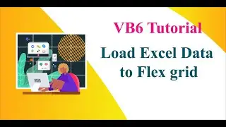 Load excel sheet data to ms flex grid in vb6. importing ms excel records to ms flex grid in vb6
