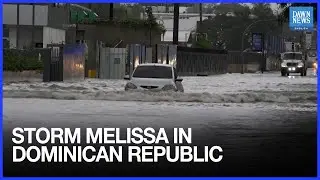 Tropical Storm Melissa Threatens The Dominican Republic With More Floods | Dawn News English