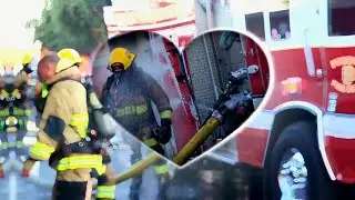 Intense Apartment Fire Extinguished: The Resort On 35th | Phoenix, Arizona #phoenix #arizona #fire