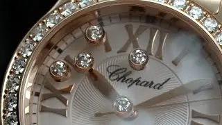 CHOPARD FLOATING DIAMOND HAPPY SPORT WATCHES